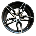 8.0X18 5X112 ET45 72.6 Black Diamond Çelik Jant 18