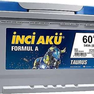 İnci Akü 12V 60Ah Formul A Taurus