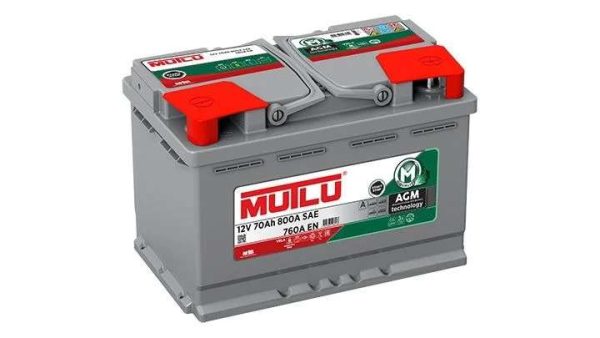 Mutlu Akü 12V 70Ah AGM Start-Stop