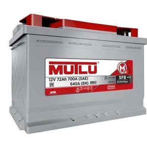 Mutlu Akü 12V 72Ah Tırnaksız