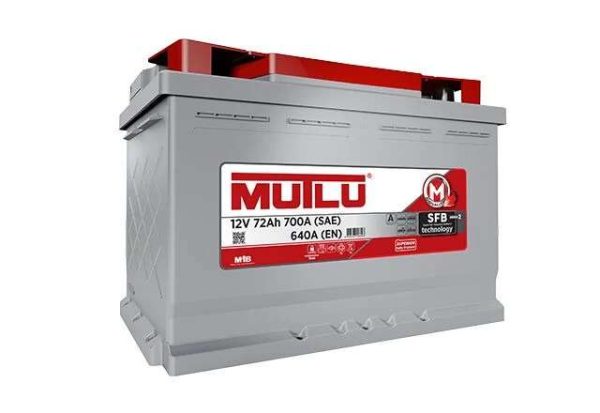 Mutlu Akü 12V 72Ah Tırnaksız