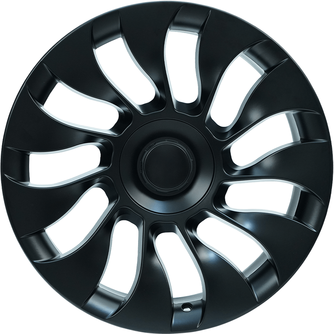 9.5X19 5X114 19250 SPACE ET45 64.10 MATT BLACK AGT WHEELS TESLA