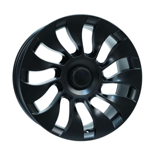 9.5X19 5X114 19250 SPACE ET45 64.10 MATT BLACK AGT WHEELS TESLA