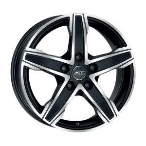 6.5X15 5X98 15256 NAPOLI ET35 58.1 BLACK DIAMOND