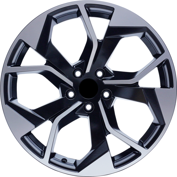 8.5X19 5X112 19252 RS-01 ET35 66.50 MATT BLACK DIAMOND