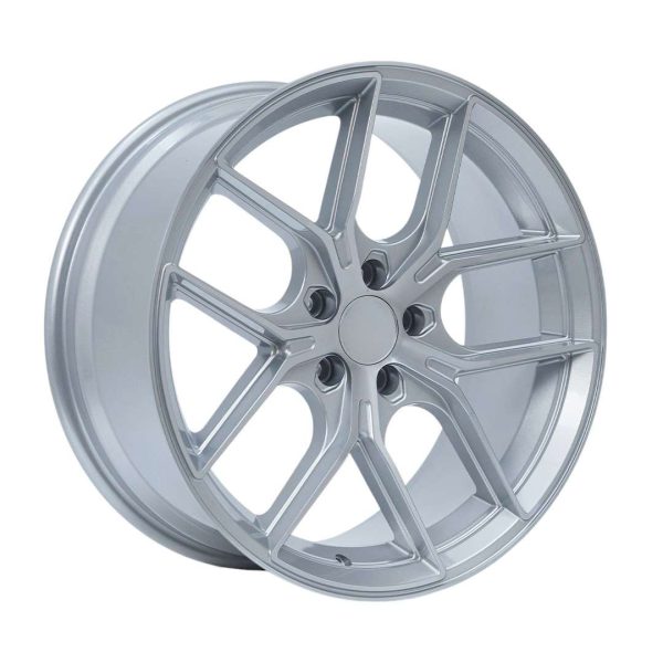 8.5X19 5X120 19258-1 FER-R01 ET30 72.6 SILVER DIAMOND