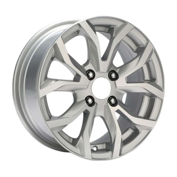 7.0x16 4x100 634 ET35 67.10 Silver Diamond Jant