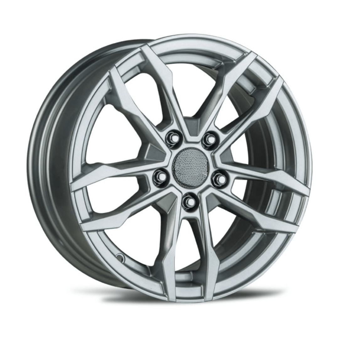 6.0X14 5X100 461 ET35 57.1 FULL SILVER